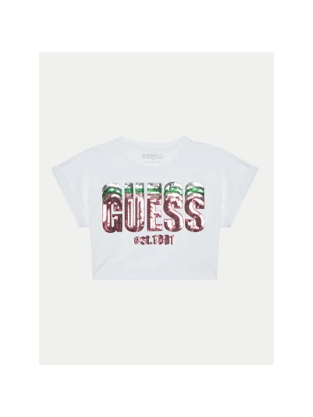 Guess T-shirt Regular Fit bijela