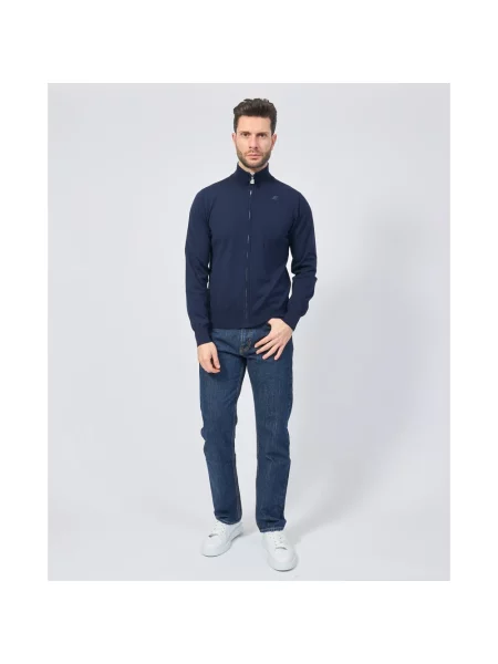 Sweter K-way niebieski