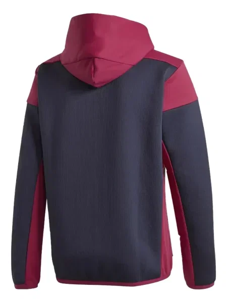 Pruhované krajkové pruhované tričko Adidas s vázáním šedé