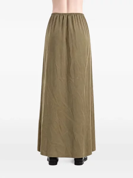 Fusta maxi Amomento cu cordon verde