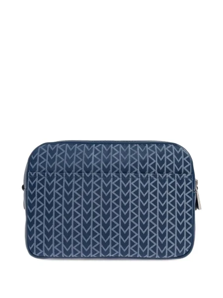 Portofel Michael Michael Kors cu imprimeu geometric negru