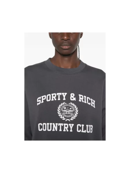 Bluza Sporty And Rich szara