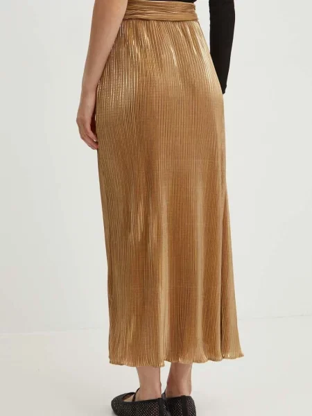 Спідниця Never Fully Dressed золотий maxi пряма