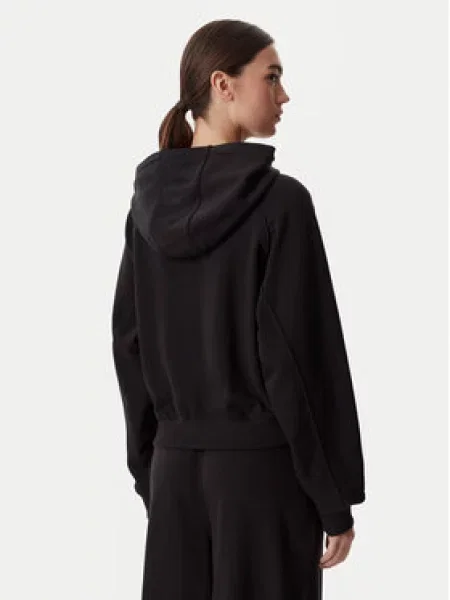 Tommy Jeans dukserica sa kapuljačom ženska crna