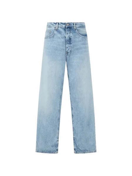 Blugi cu picior larg Icon Denim albastru