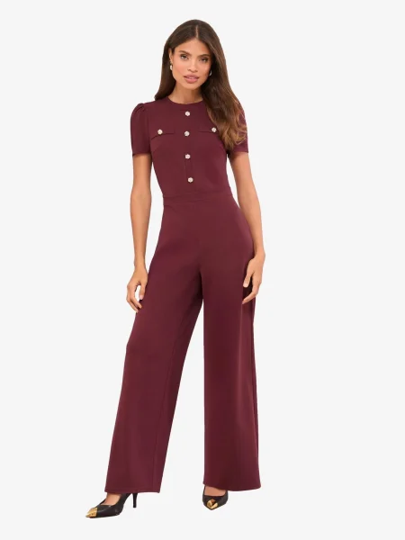 Lipsy Salopeta burgundy roșu