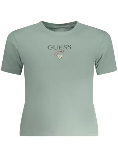 Tricou Guess Jeans verde