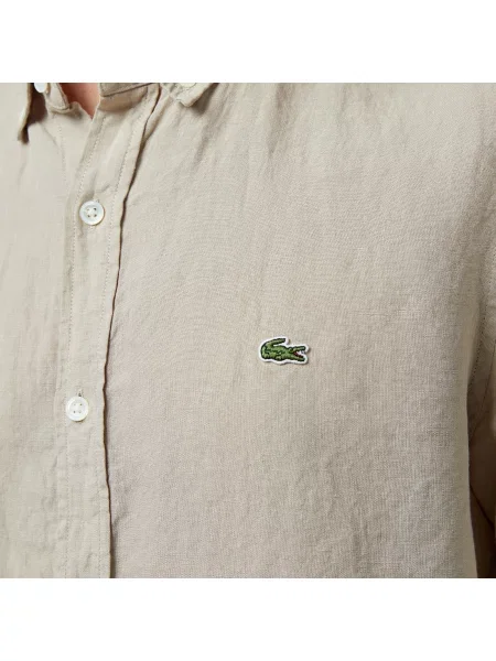 Lacoste Koszula beżowy
