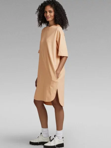 Костюмна сукня G-star Raw бежева