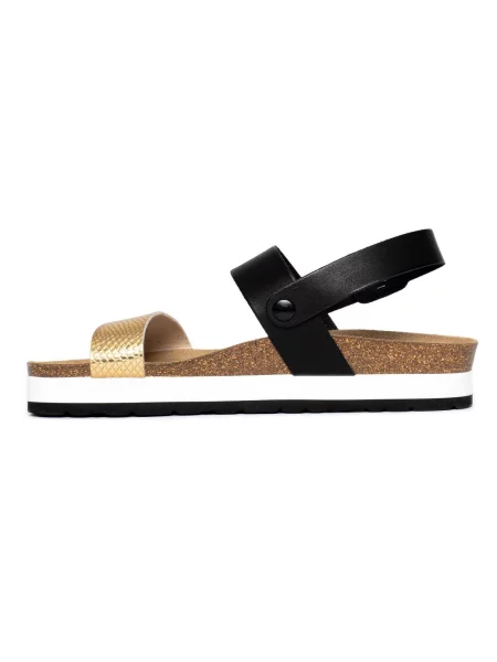 Bayton Sandale Gladstone auriu negru