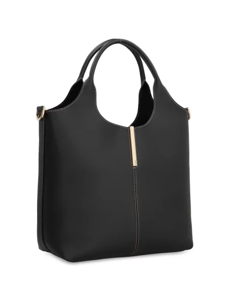 Shopperka Tod's zamszowa czarna