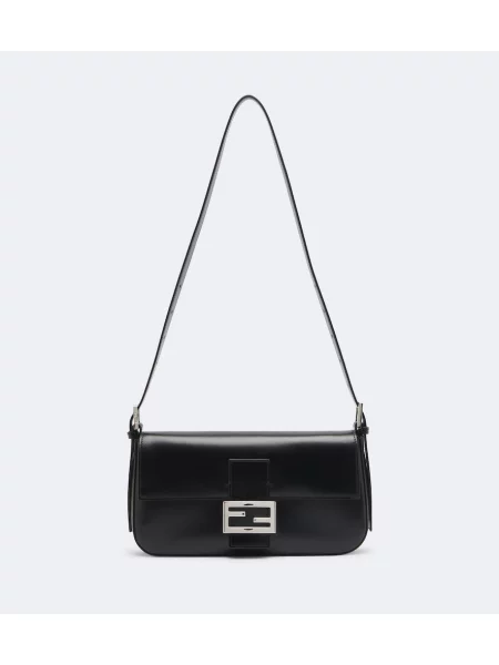Geantă tip baghetă Fendi negru