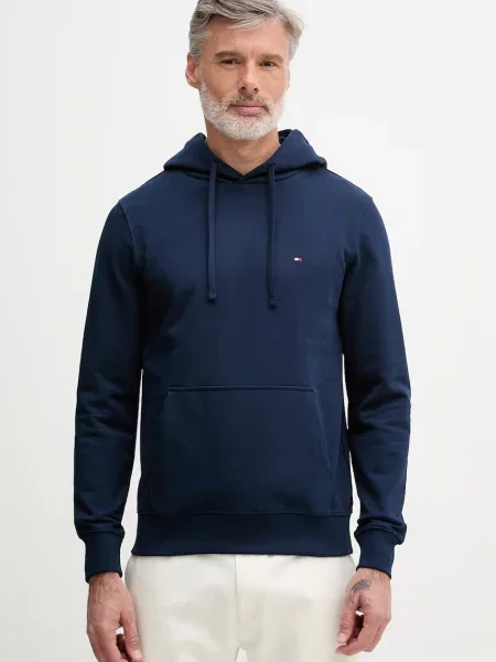 Tommy Hilfiger bluza z kapturem niebieska
