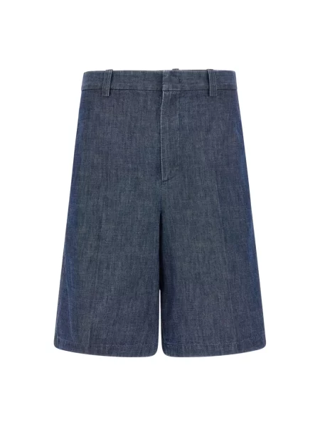 Bermudy Jil Sander niebieskie