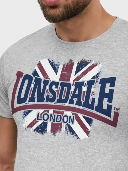 Футболка Lonsdale серая