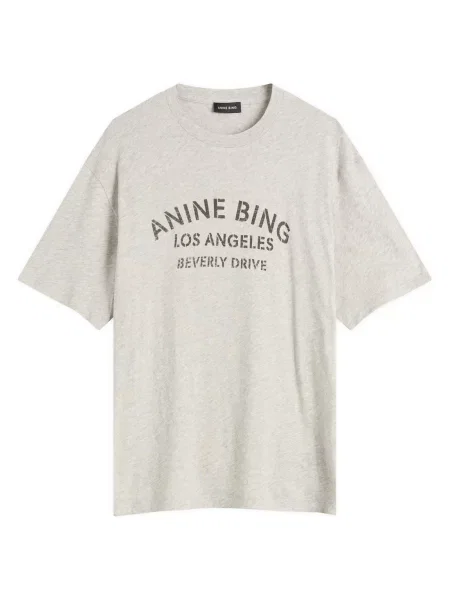 Koszulka Anine Bing w kolorze melanż szara