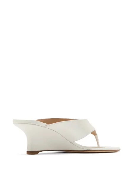 Sandale Stuart Weitzman cu pană alb