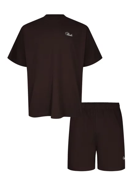 SikSilk Haine de casă închis maro