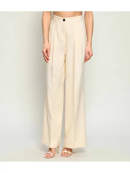 Pinko Pantaloni BRESCELLO | Relaxed fit bej