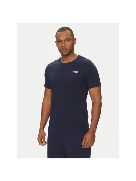Reebok T-shirt Regular Fit tamnoplava