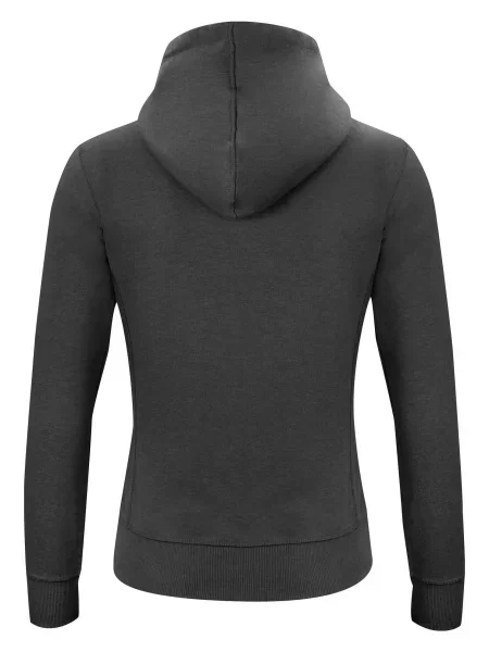 Clique Classic Hoody Full Zip – bluza z kapturem anthracite – szara
