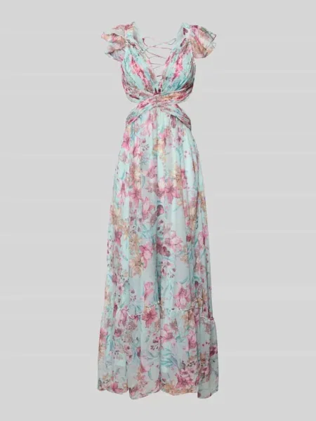 Sukienka wieczorowa z plisami Adlysh