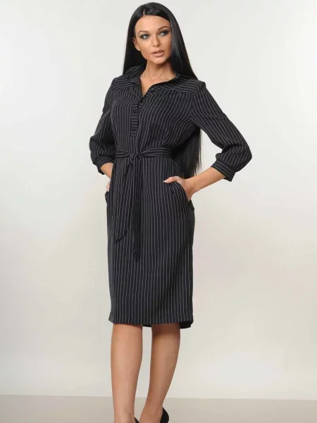 Сукня міді RiMari віскоза/поліестер синій