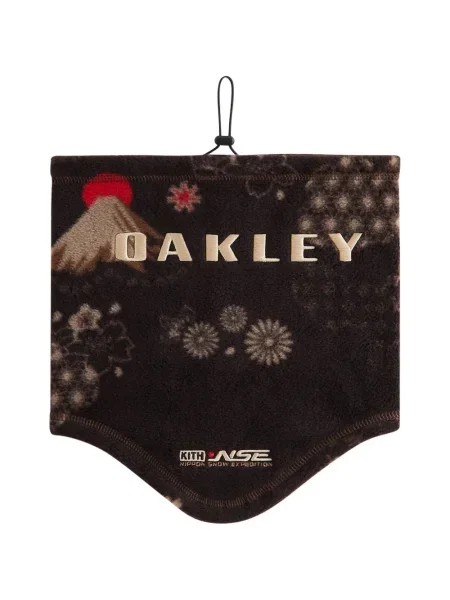 Jakna od flisa Kith od flisa s cvjetnim printom smeđa