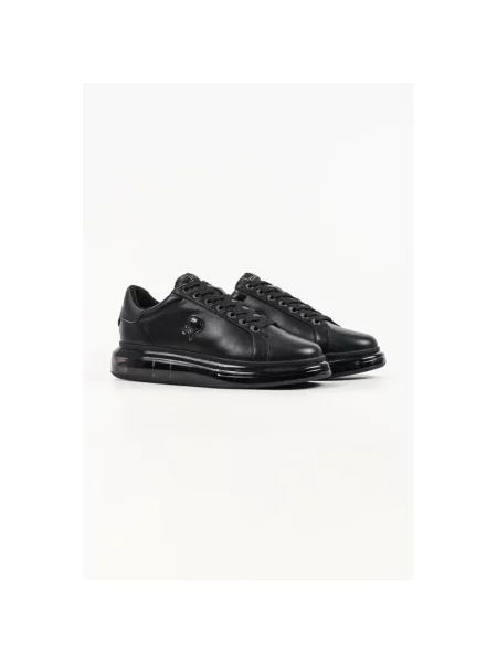 Sneakersy Karl Lagerfeld skórzane czarne