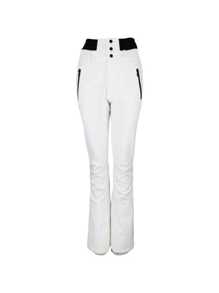 Pantaloni Peak Mountain softshell alb