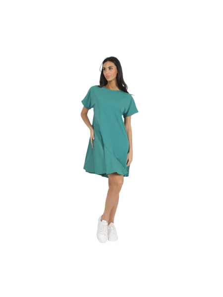 Sukienka Alpha Studio elegancka zielona