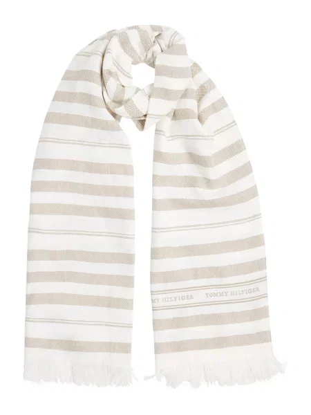 TOMMY HILFIGER Šatka / krémová béžová