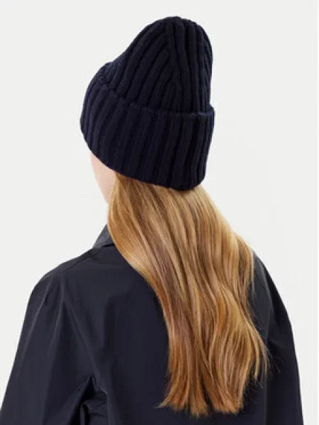 Kapa Tommy Hilfiger Th Crest Fluffy Mornarsko modra