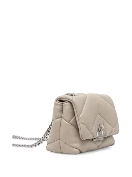 Matlasat geantă Armani Exchange din piele
