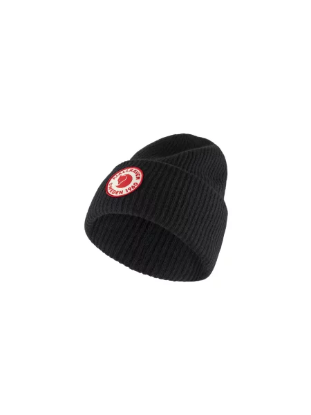 Czapka zimowa Fjällräven Logo Hat black czarna