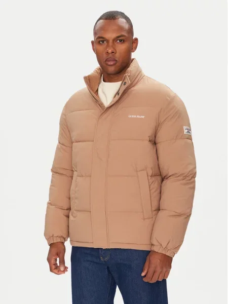 Guess Jeans Зимова куртка коричневий