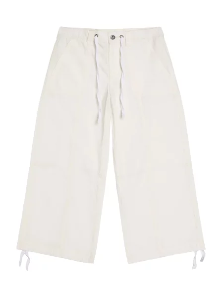 Bershka Pantaloni alb