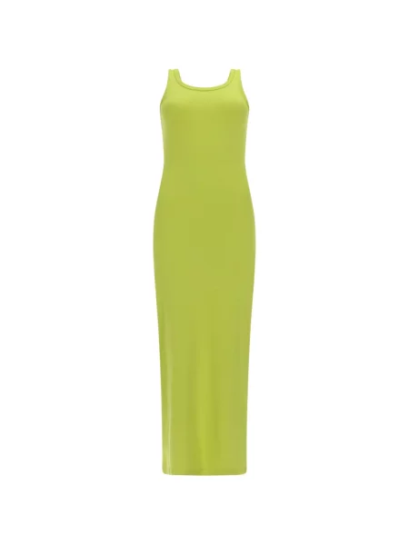 Rochie Msgm fără mâneci tricotate verde
