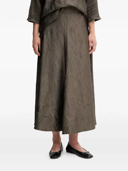 Fusta plisata Joseph Ribkoff plisată maro