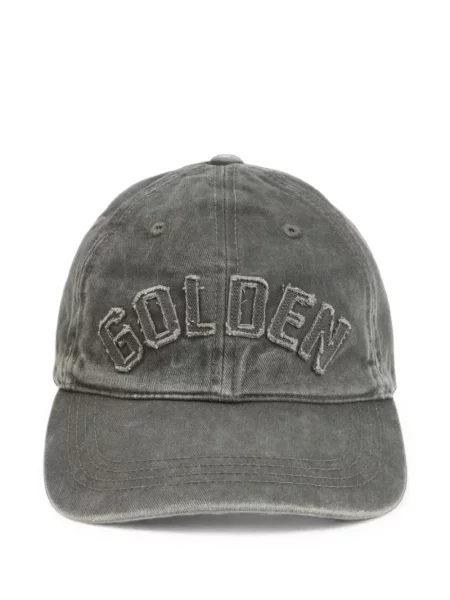 Κασκέτο Golden Goose με απλικέ γκρι