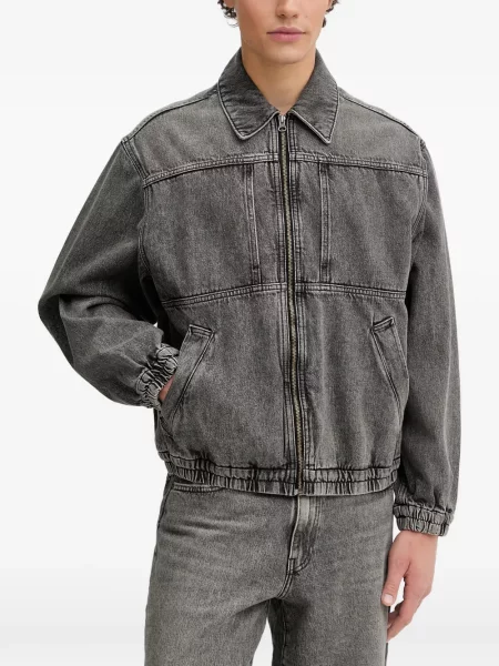 Gulerat pantaloni Levi's® evazate zdrențuiți albastru