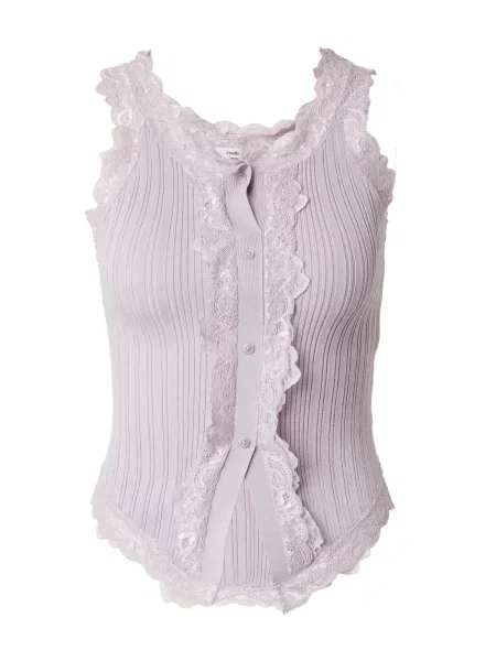Millane Top z naramnicami pastelno lila