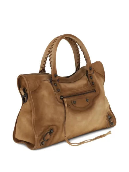 Shopperka Balenciaga brązowa