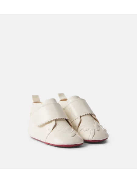 Gyerek bokacsizma Christian Louboutin fehér