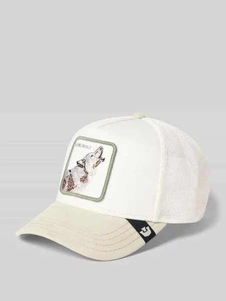 Czapka z daszkiem typu trucker z haftem model „Suede Wolf” Goorin Bros