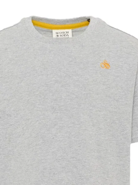 Koszulka dziecięca Scotch & Soda szara