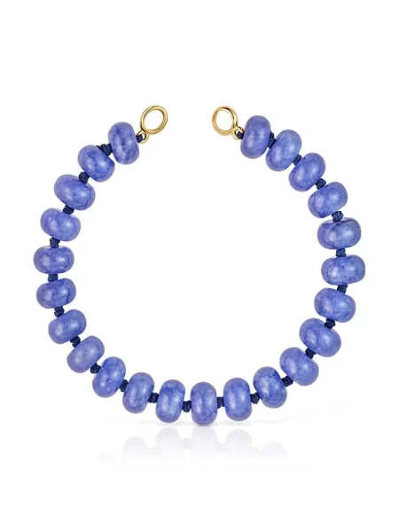 Zapestnica Tous Hold Oval vijolična