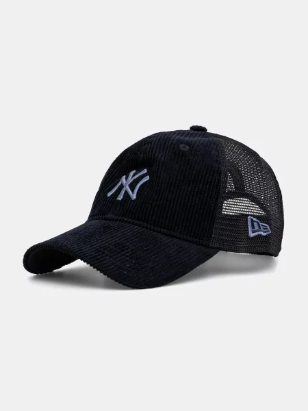 Джинсова шапка с козирка New Era 0 тъмносиньо