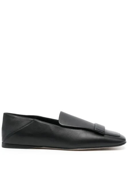 Pantofi loafer Sergio Rossi din piele negru