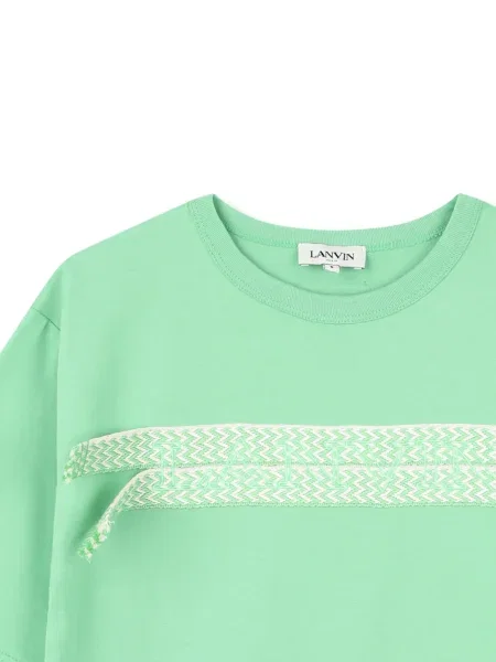 Koszulka dziecięca Lanvin Enfant zielona